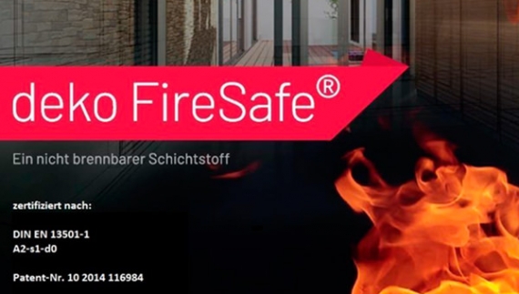 FireSafe® nicht brennbar HPL Trockenbau