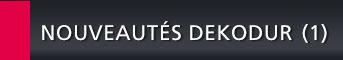 Nouveautés 2013 (1)