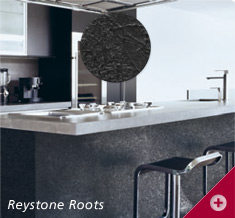 Diseños para mostradores de cocina Reystone Roots