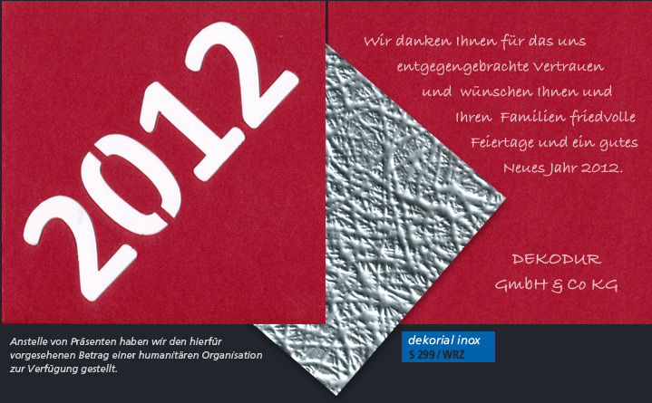 Weihnachtskarte 2011