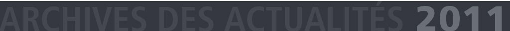 Archives des actualités