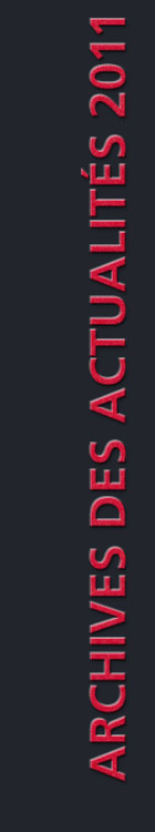 Archives des actualités 2011