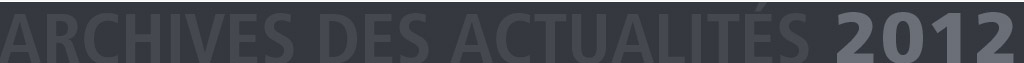Archives des actualités